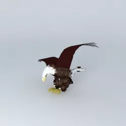 AMERICAN BALD EAGLE 3D model