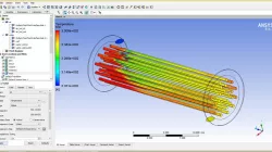 Ansys workbench cfx Heat Exchanger