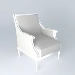 Armchair BABY CASANOVA houses the world 3D model