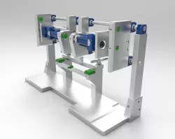 Assembly and welding bench 3D model