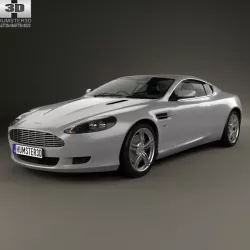 Aston Martin DB9 2004 3D model