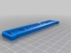 AU Engr 3D Printing Text Plate