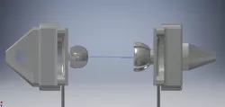 Ball joint automatic rigid joint