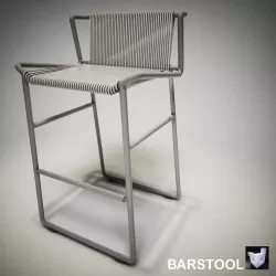 BARSTOOL C566TZS 3D model