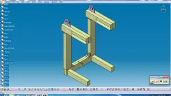 Basket for testing lifting equipment 