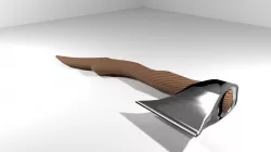 Battle Axe - Malay Kapak Kecil 3D model