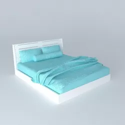 Bed 3D model