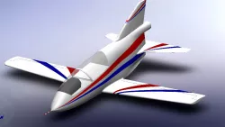 BEDE - BD 5 - James Bond Plane