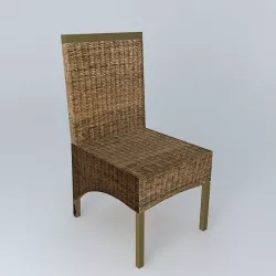 BENGAL BENGALI Chair houses the world 3D model