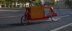 Bike Cargo for videogames 3D model