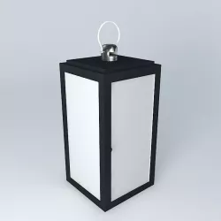 Black Lantern Maisons du monde 3D model