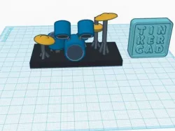 Blue Drum Kit