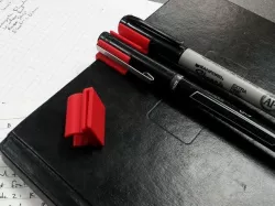 Book Cover Pen Holder