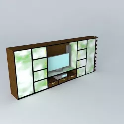 booth 3D model