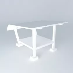Booth 3D model