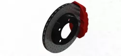 Brake disc and caliper 