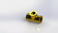 Brass Fitting Tee