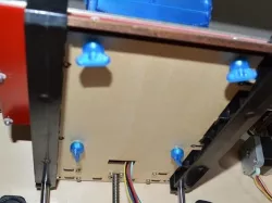 Buildplate knobs