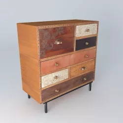 CABINET Zagora houses the world  3D model
