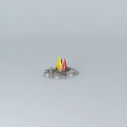 CAMPFIRE 3D model
