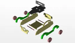 Car - wooden toy
