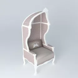 CARROSSE chair ANGE 3D model