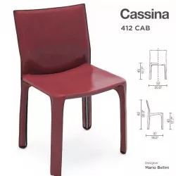 Cassina 412 CAB 3D model
