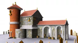castle 3D model