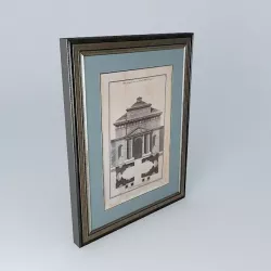 Chambord Renaissance Canvas 3D model