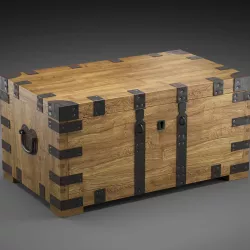 CHEST-COFFEE TABLE 3D model