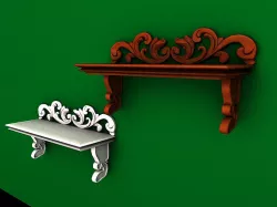CLASSIC WALL SHELF  DARENA MORISLAV STYLE