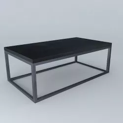 Coffee table CARBON 3D model