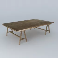 Coffee table Key west 3D model