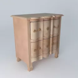 Colette bedside 3D model