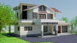 colony flat 3D model