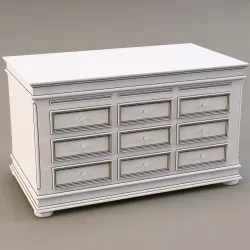 country corner PBCJ chest of drawers 3D model