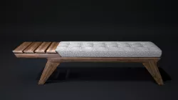 Cousin Eddie bench from Jory Brigham 3D model
