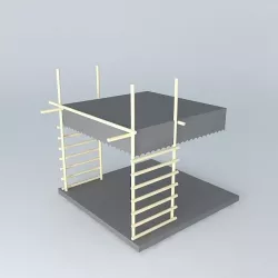 Craft bazar stall 3D model