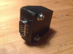 D-Sub 9 or 15 pin connector case