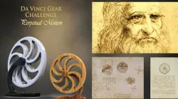 Da Vinci Gear_PERPETUAL MOTION MACHINE