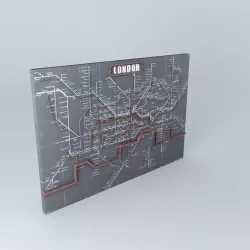DECO WALL UNDERGROUND houses the world 3D model