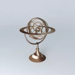 Decorative sphere 3D model