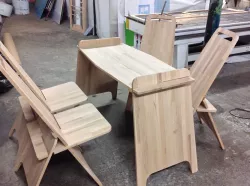 desk and table