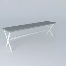 DINARD bench houses the world 3D model