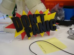 Don't Panic Sign