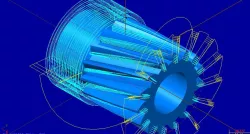 Engrenagem helicoidal (Helical gear)