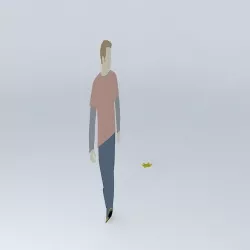 FALLEN MAPLE LEAF 3D model