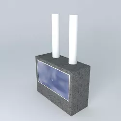 fireplace stove  3D model
