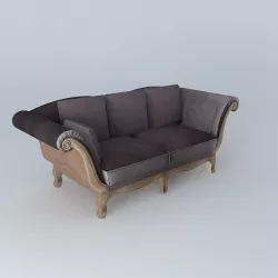 FLANDERS bench houses the world  3D model