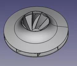 FreeCad Radialventilator